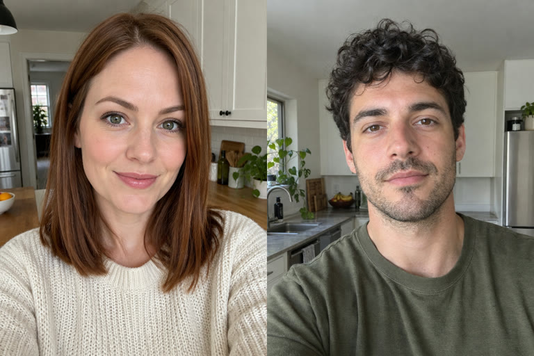 Example input photo for a Cofi Trend AI video